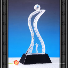 K9 Crystal Glass Trophy Craft for Golf Sport